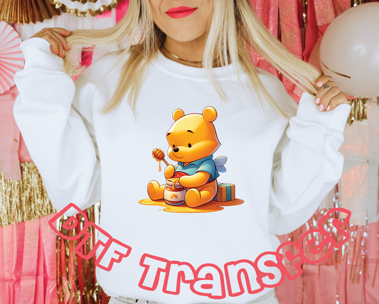 DTF Transfers- Honey Pooh