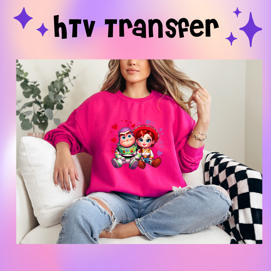 HTV Transfer Adults- Buzzy and Jessy